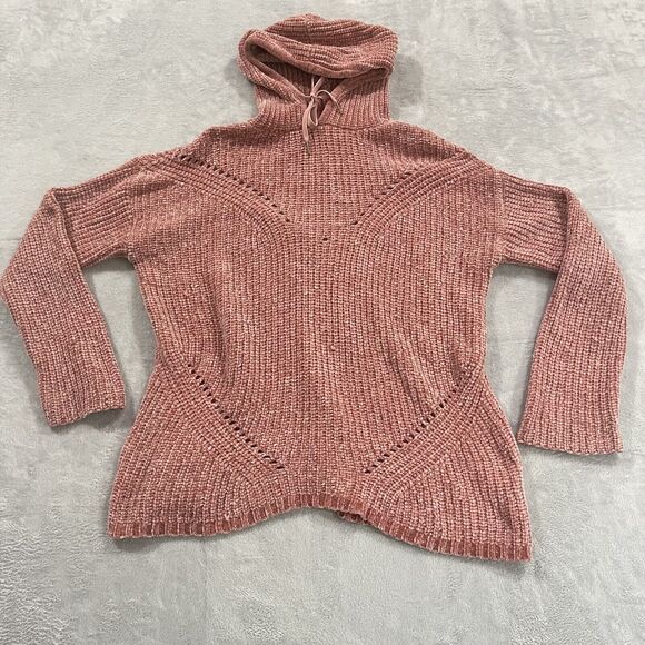 Derek Heart Plus Sweatshirt Knitted Hoodie Long Sleeve Women's 2XL Pink‎ - Picture 1 of 8